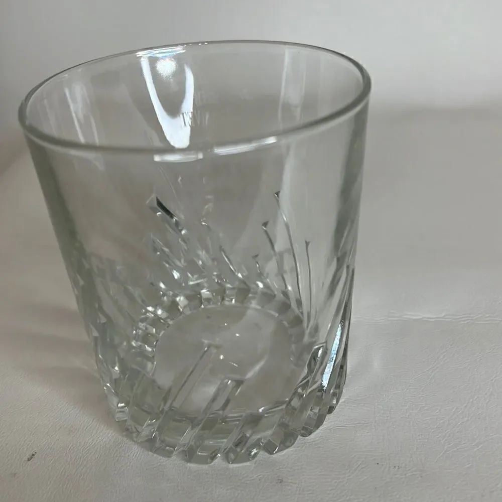 The Glenlivet 8 Oz  Rock Highball Blended Scotch Whiskey Cocktail Cut Clear Glas